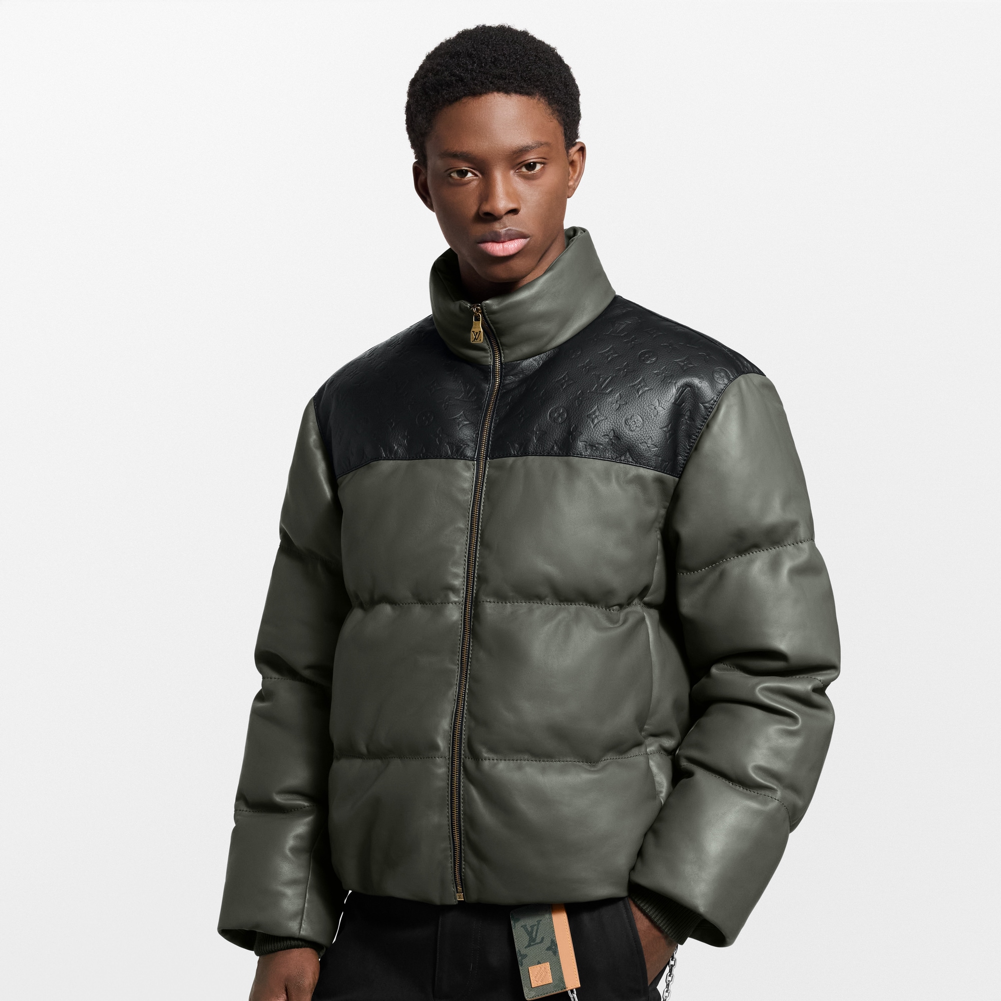 Leather Down Jacket - High-End Ready-to-Wear | LOUIS VUITTON